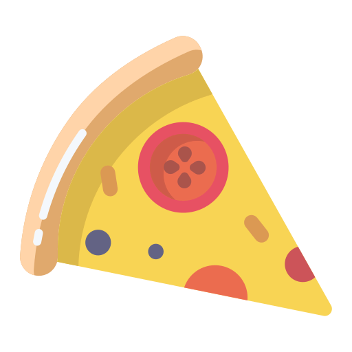 Pizza slice icon