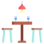 Dining table icon 64x64