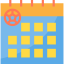 Schedule biểu tượng 64x64