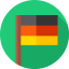 German flag icône 64x64