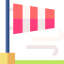Wind flag icon 64x64