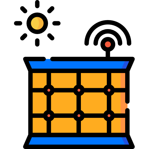 Solar panel icon