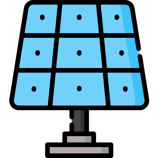 Solar panel icon