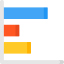 Bar chart 图标 64x64