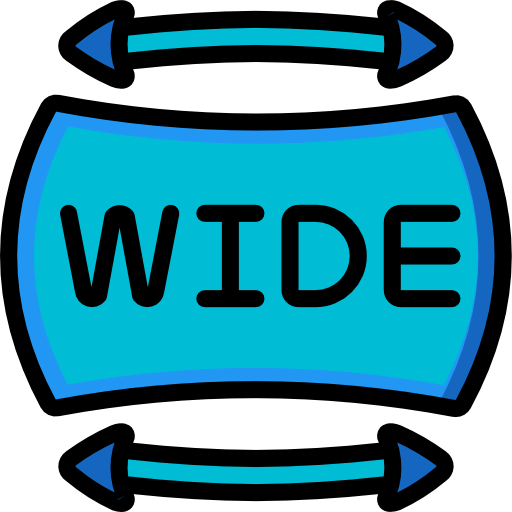Wide icon