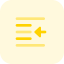 Outdent 图标 64x64