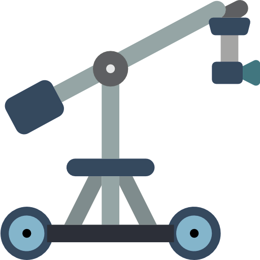 Camera crane icon