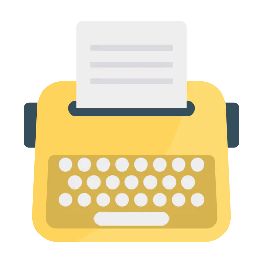 Typewriter 图标