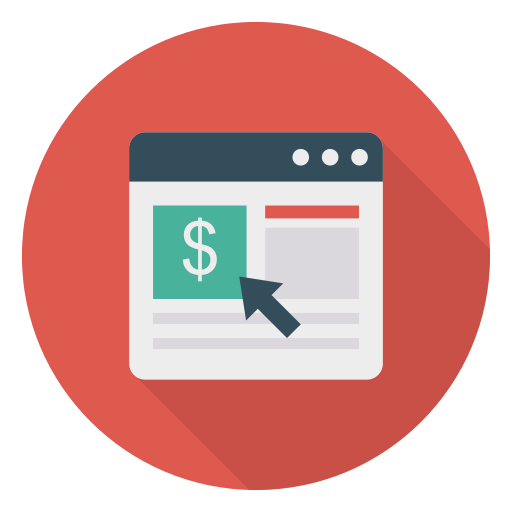 Pay per click 图标