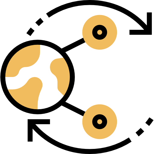 Data sharing icon