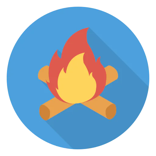 Campfire icon