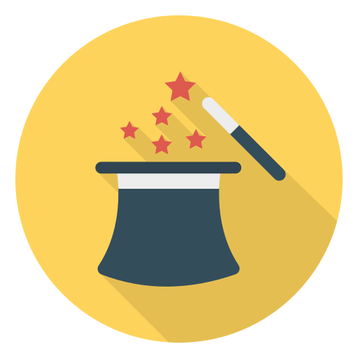 Magic hat icon