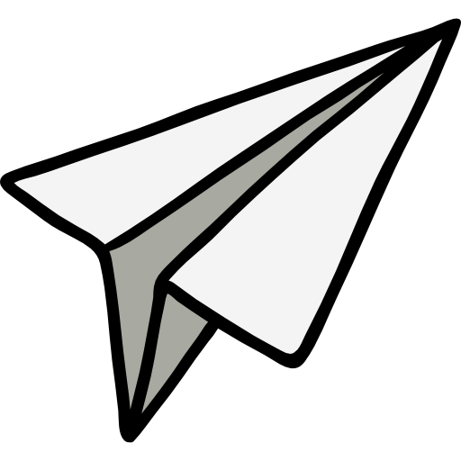 Paper plane icon