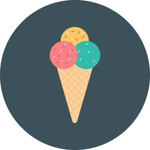 Ice cream cone icon