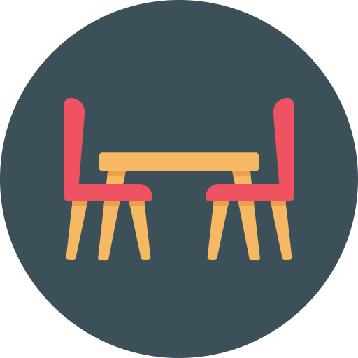 Dinner table icon