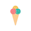 Ice cream cone icon 64x64