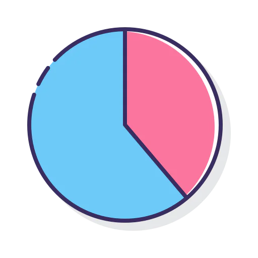 Pie chart Ikona