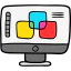 Monitor icon 64x64