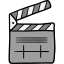 Clapperboard icon 64x64