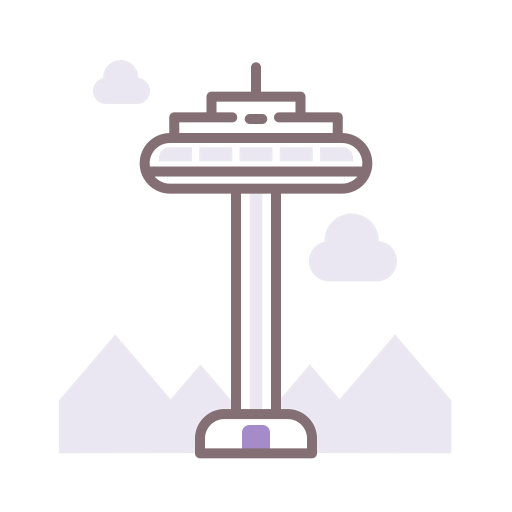 Observation tower icon