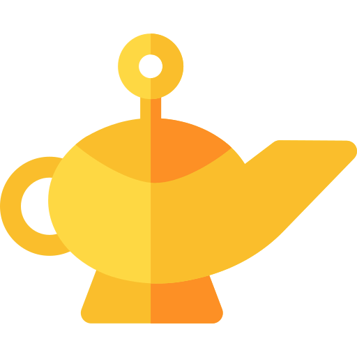 Magic lamp icon
