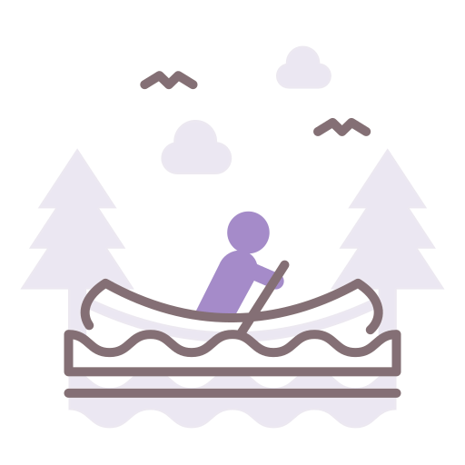 Canoeing Symbol