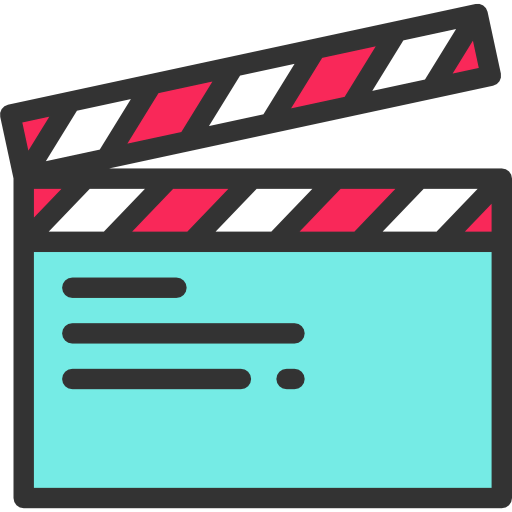 Clapperboard icon