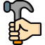 Hammering icon 64x64