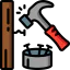Hammering icon 64x64