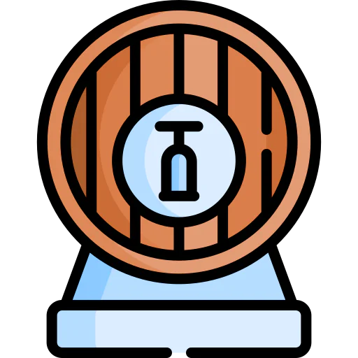 Винная бочка иконка