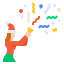 Поппер для вечеринок иконка 64x64