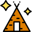 Tent アイコン 64x64
