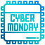 Cyber monday Ikona 64x64