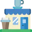 Coffee shop icon 64x64