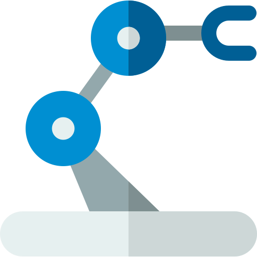 Robotic arm icon