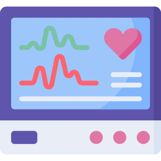 Electrocardiogram icon