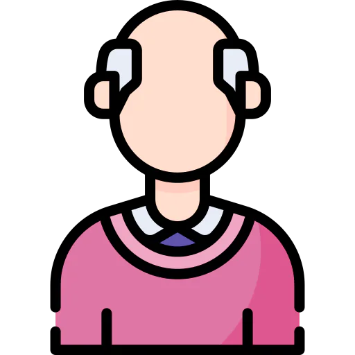 Old man Ikona