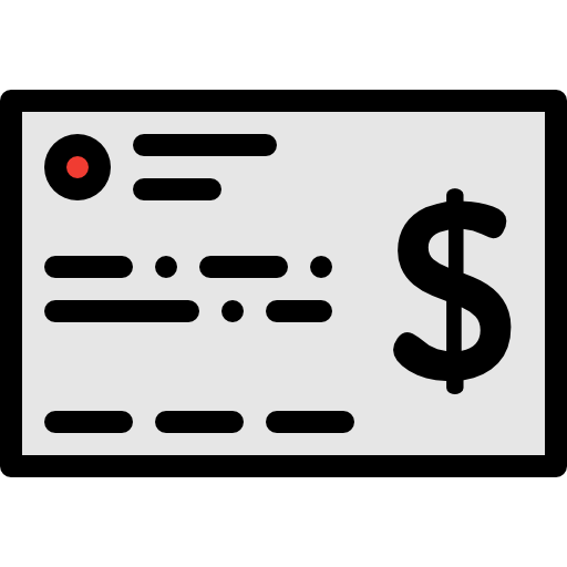 Cheque icon
