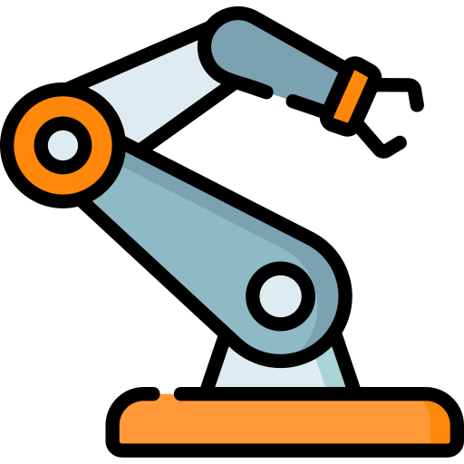Robotic arm icon