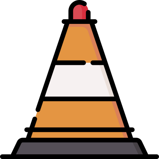 Traffic cone Symbol