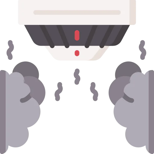Smoke detector icon