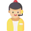 Call center agent icon 64x64