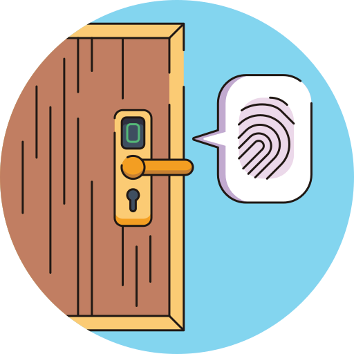 Fingerprint identification 图标
