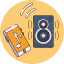 Sound control icon 64x64