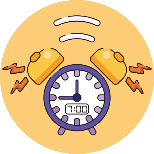 Smart clock icon