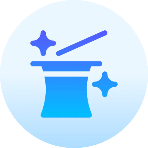 Magic hat icon