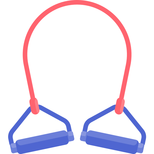 Exercise bands icon