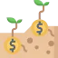 Money growth icône 64x64