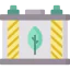 Eco battery icon 64x64