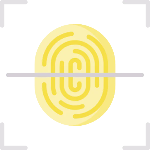 Fingerprint scan 상
